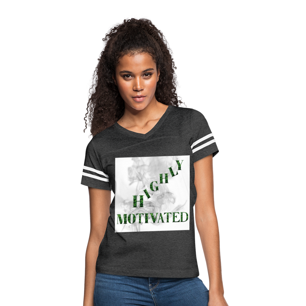 Women’s Vintage Sport T-Shirt - vintage smoke/white