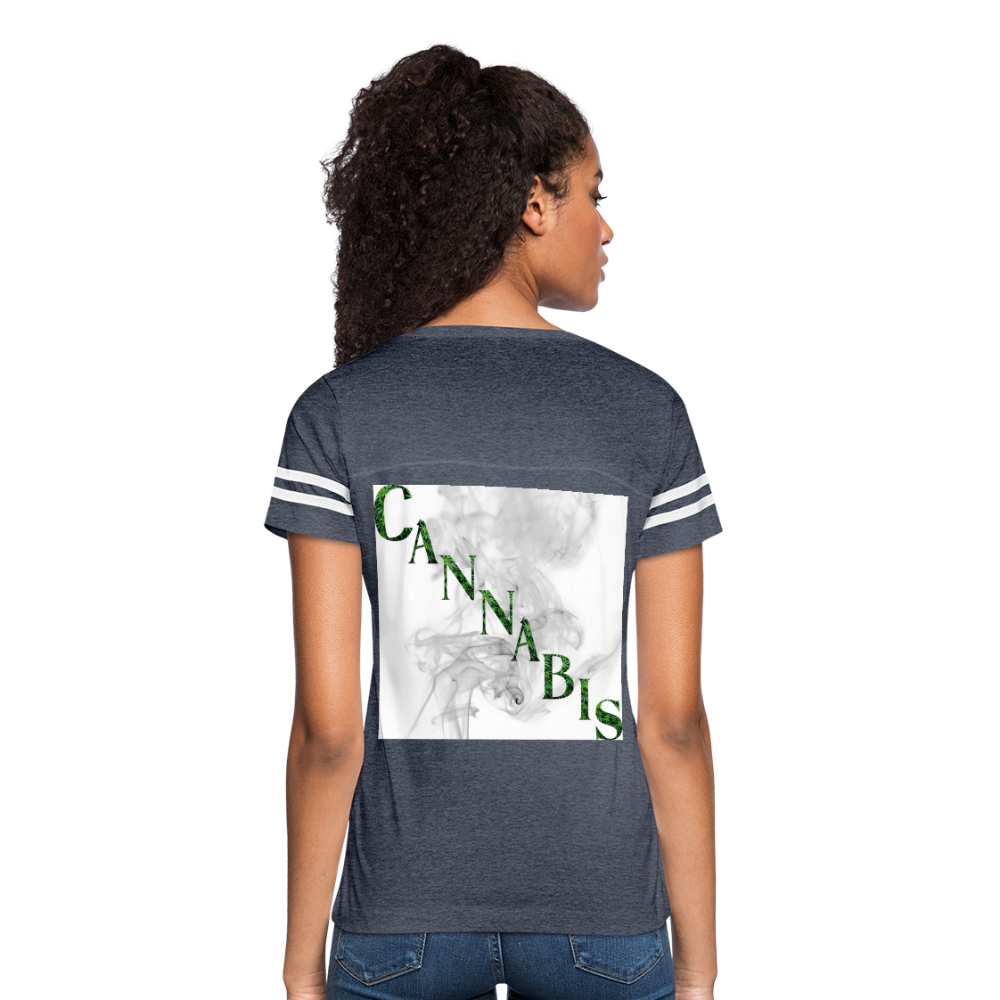 Women’s Vintage Sport T-Shirt - vintage navy/white