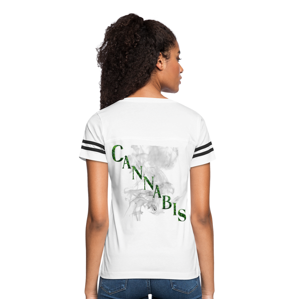 Women’s Vintage Sport T-Shirt - white/black