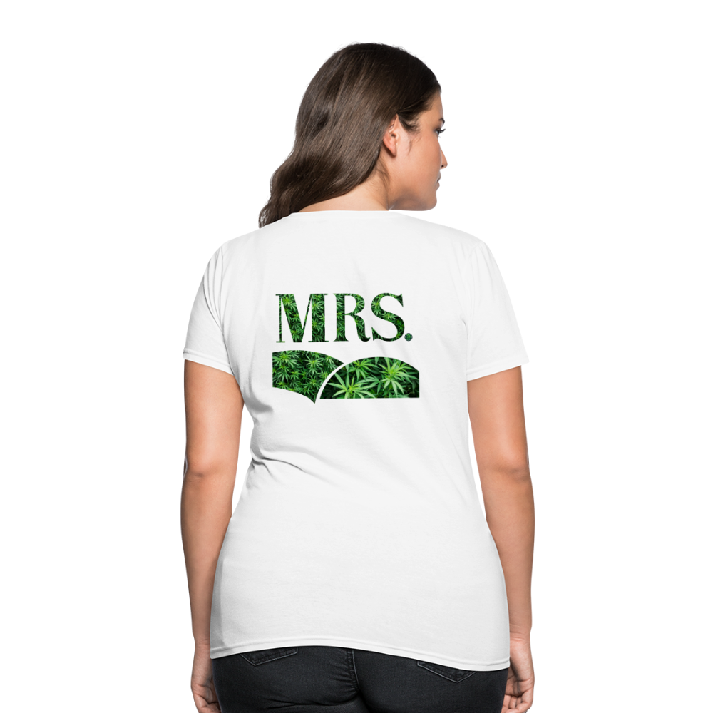 Mrs. Cannabis T-Shirt - white