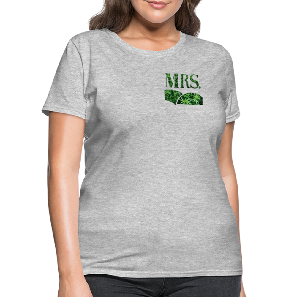 Mrs. Cannabis T-Shirt - heather gray