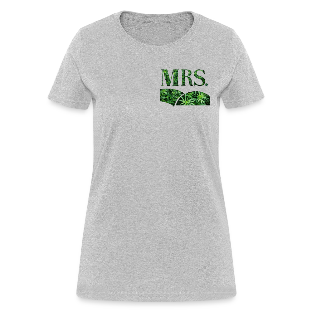 Mrs. Cannabis T-Shirt - heather gray