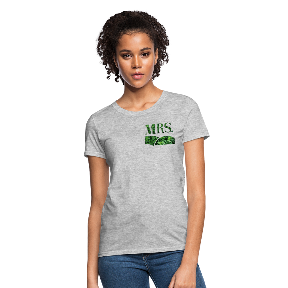 Mrs. Cannabis T-Shirt - heather gray