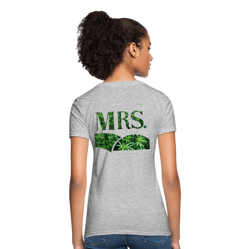 Mrs. Cannabis T-Shirt - heather gray