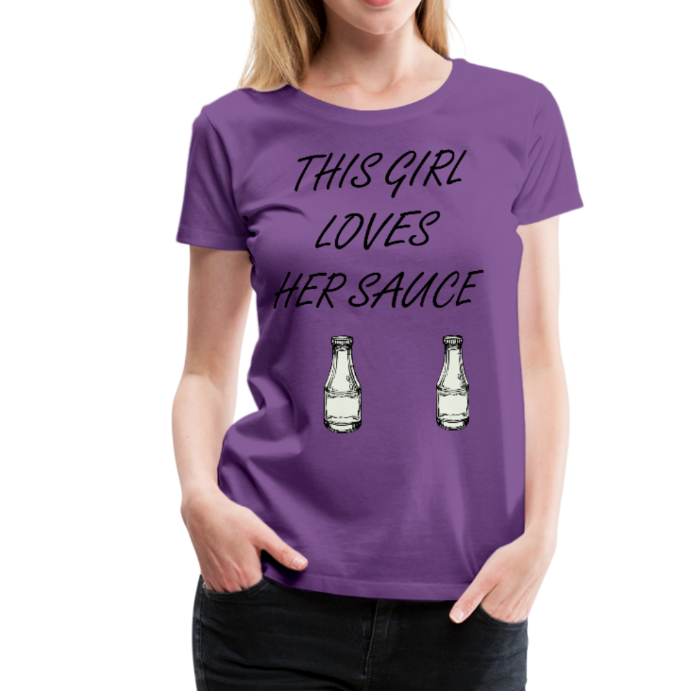 Women’s Premium T-Shirt - purple