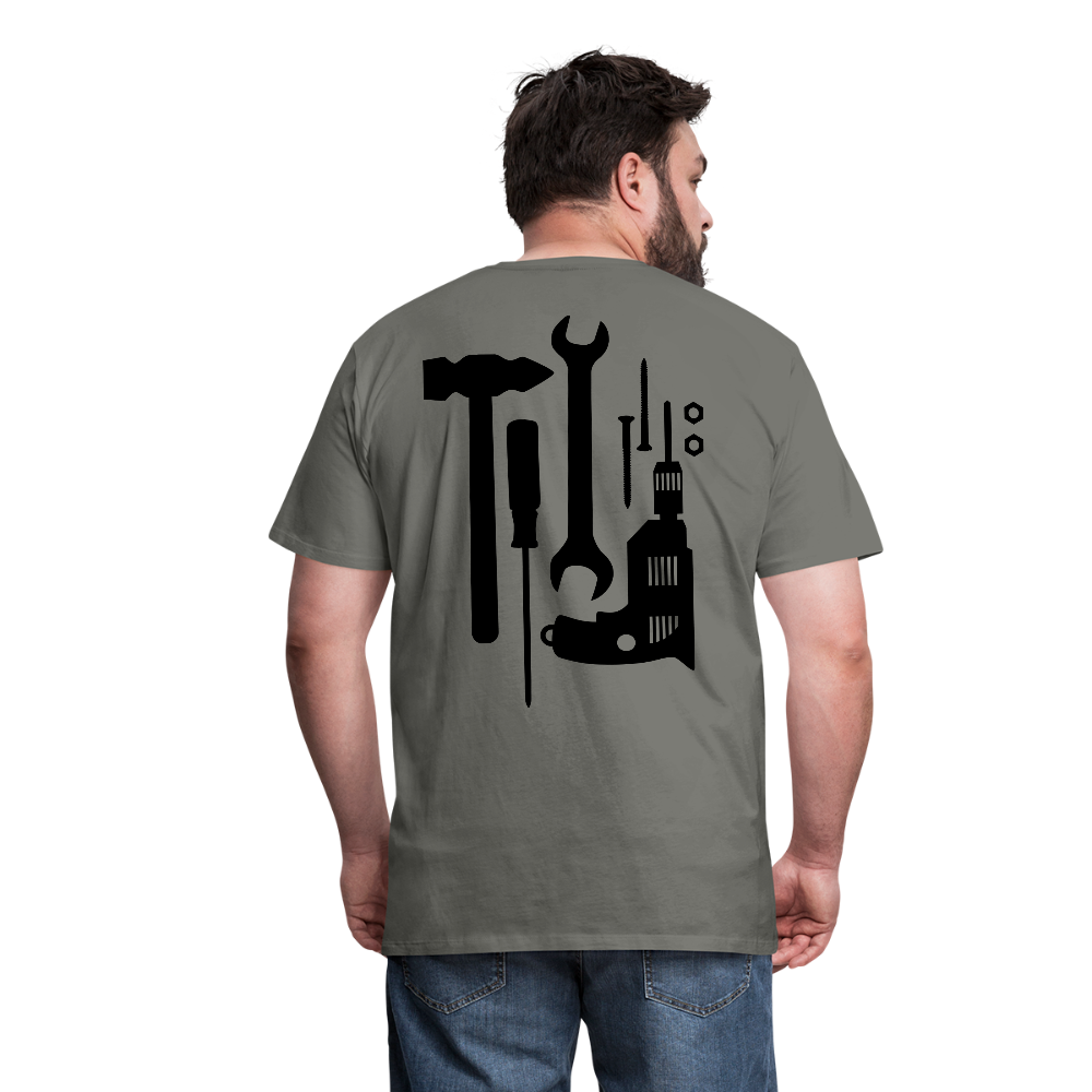 I Got Tools On Deck Men's Organic T-Shirt - asphalt gray