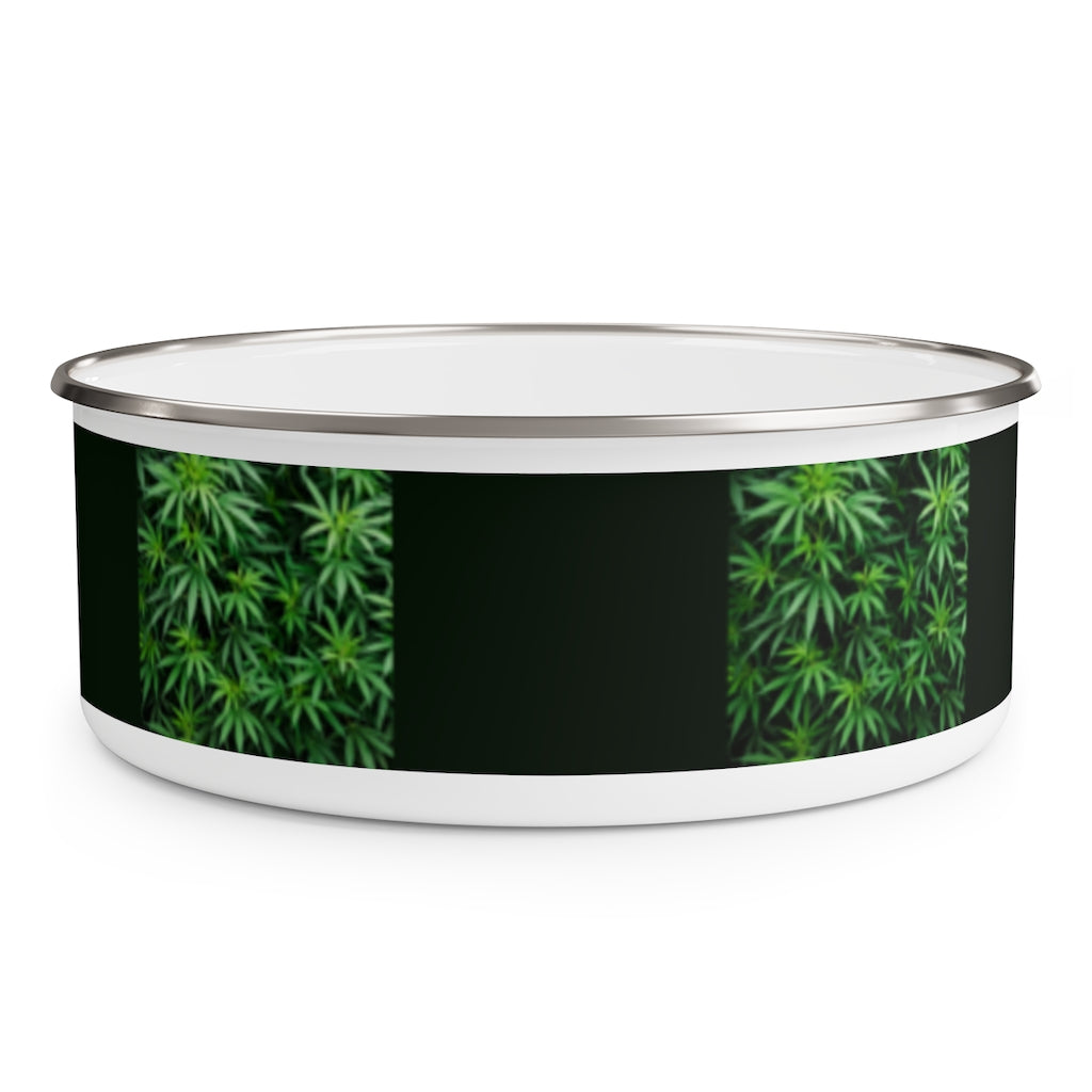 My Cannabis Enamel Bowl