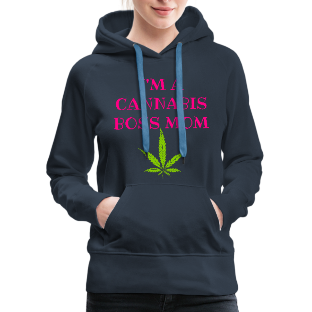 Boss Mom Women’s Hoodie - navy