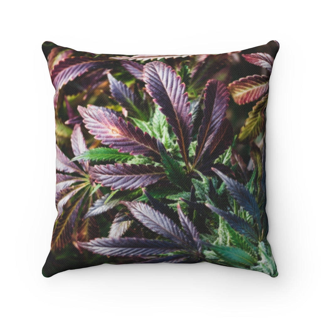 My Cannabis Garden Spun Polyester Square Pillow