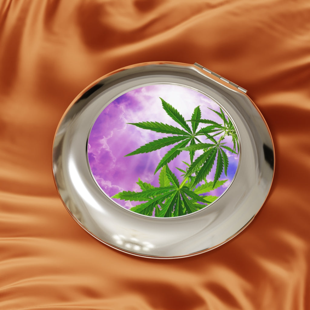 Sogno Di Cannabis Compact Travel Mirror