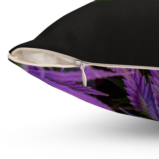Cannabis 420 Polyester Square Pillow