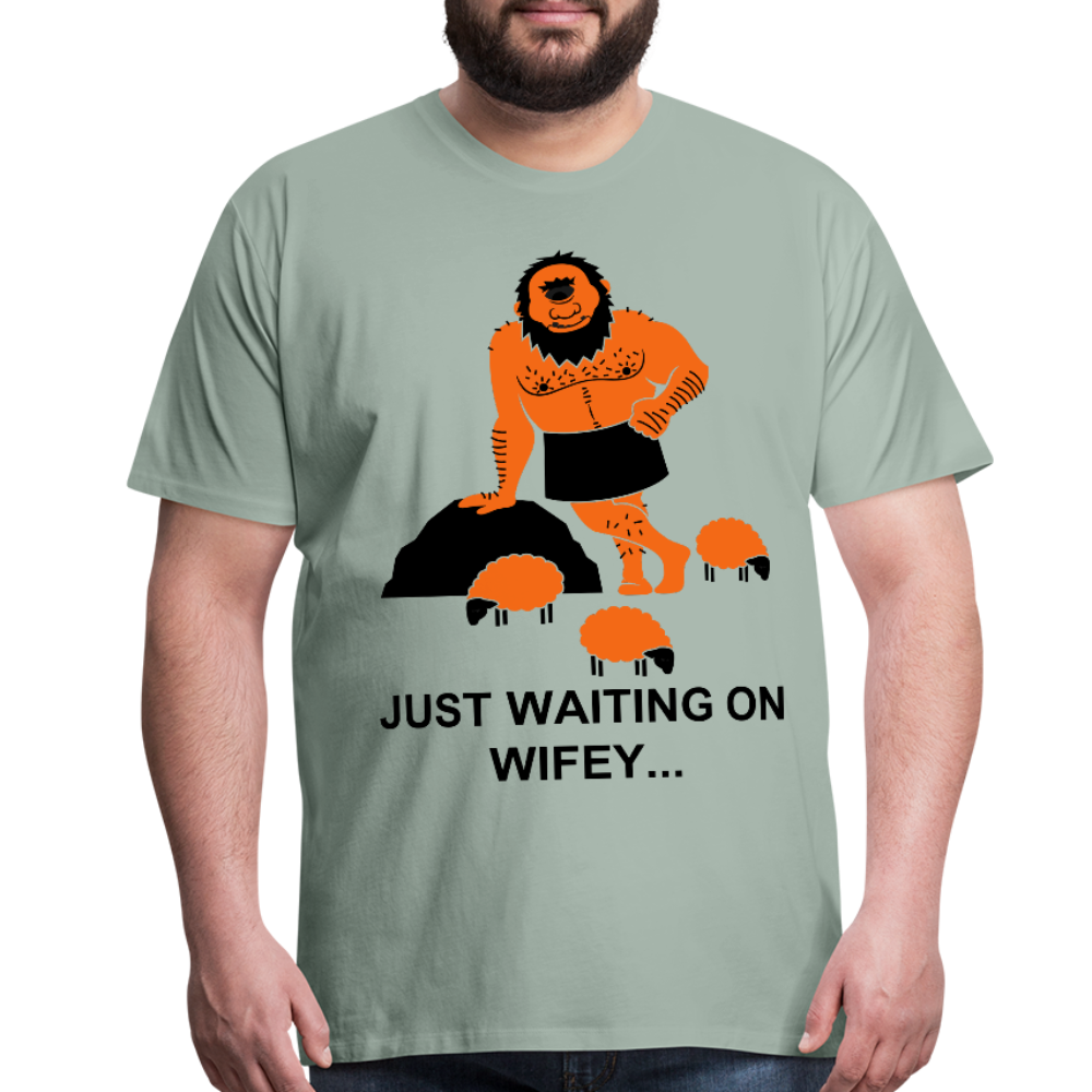 Men's Premium T-Shirt - steel green
