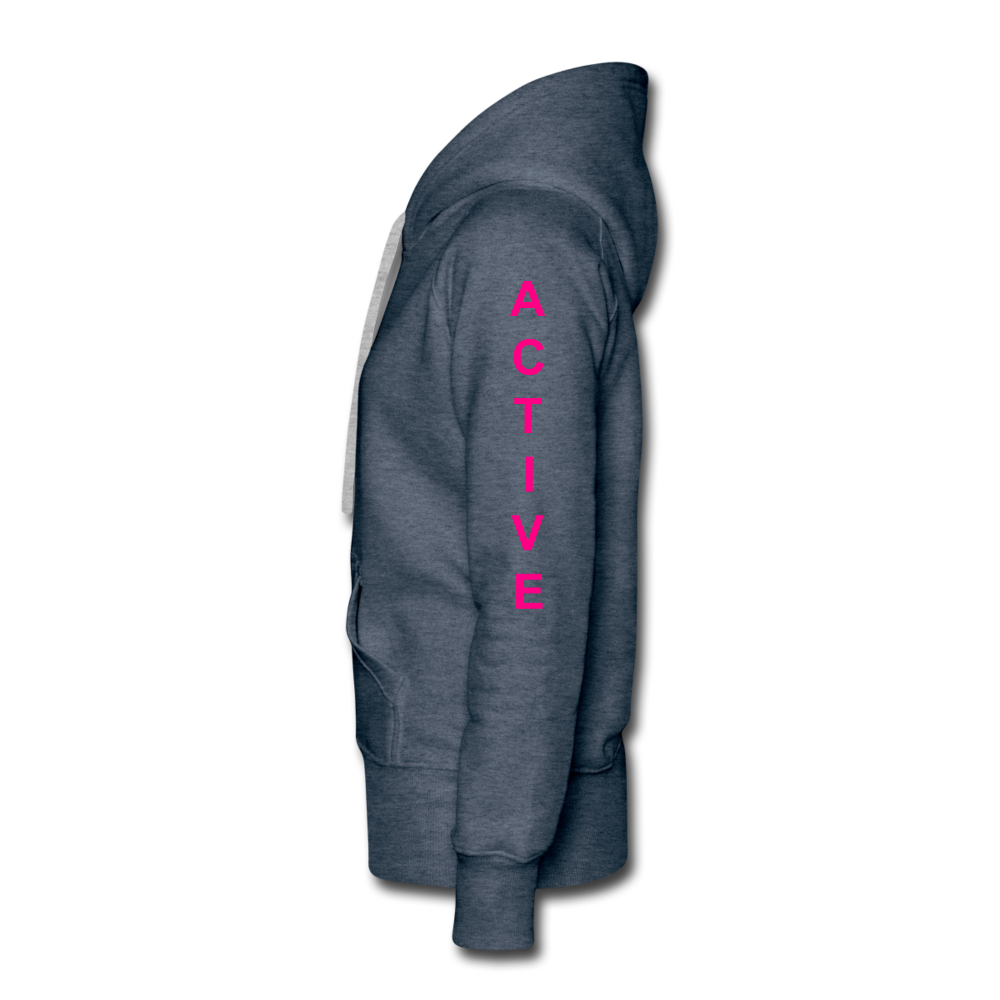 Women’s Premium Hoodie - heather denim