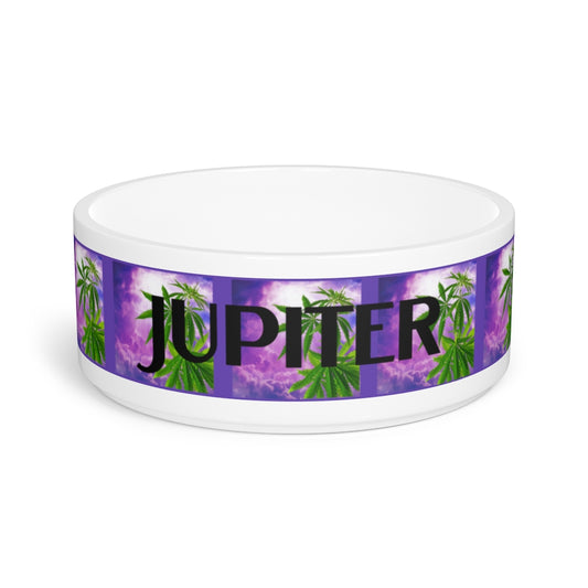 Customizable Cannabis Pet Bowl-Sogno Di Cannabis Pet Bowl