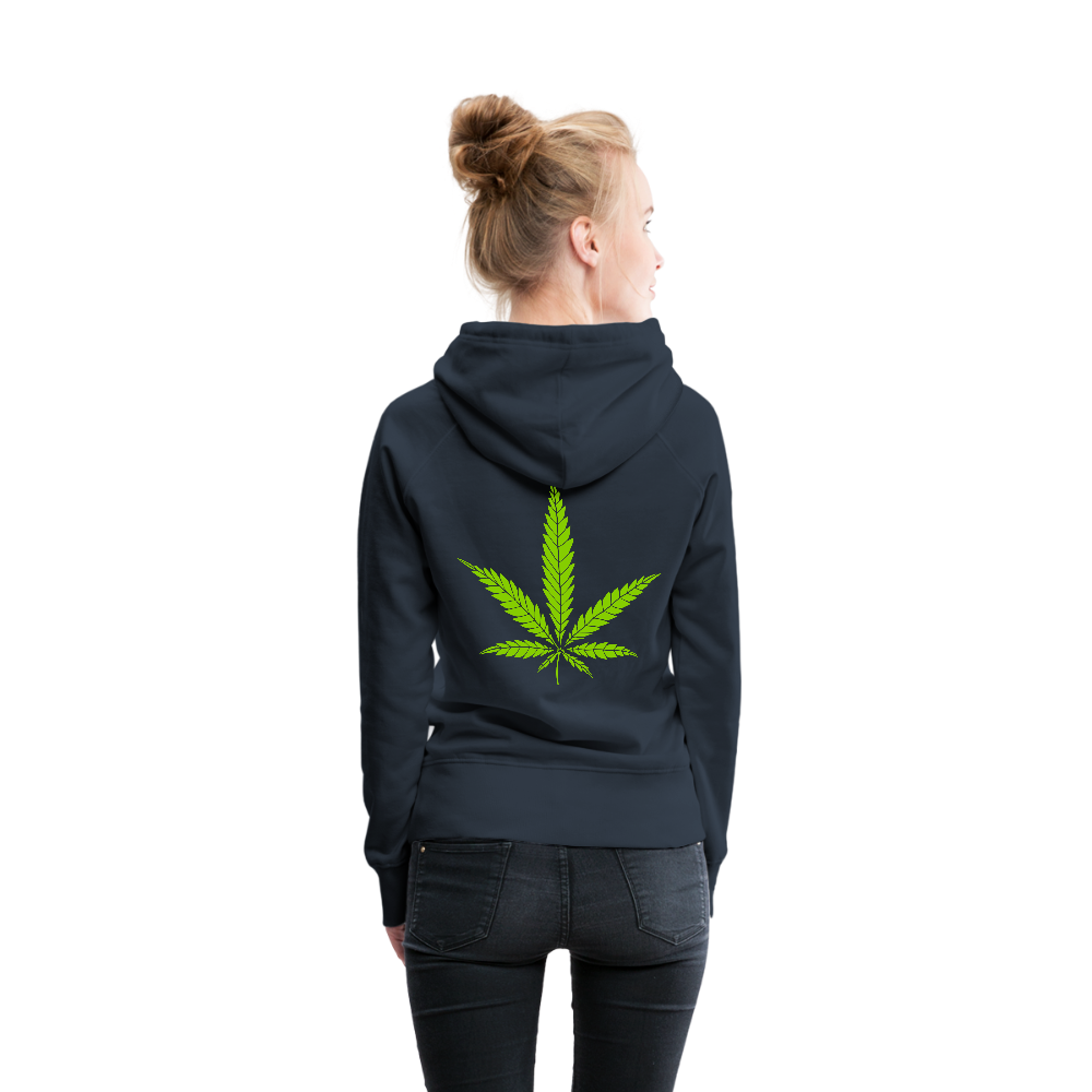 Team Sativa Women's Hoodie - navy