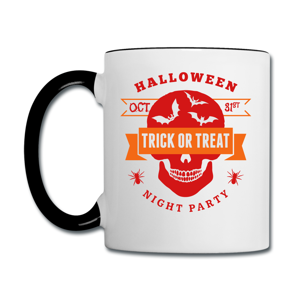 Contrast Coffee Mug - white/black