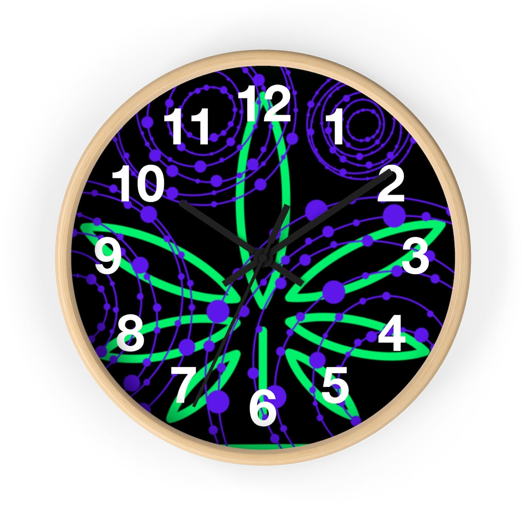 Fiore Di Cannabis Wall clock