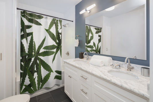 It's Cannabis Shower Curtain