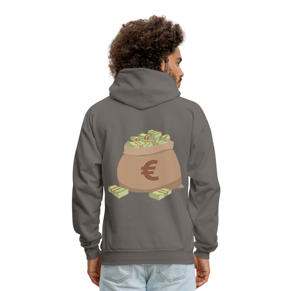 Stop Lacking And Start Stacking Money Men's Hoodie - asphalt gray