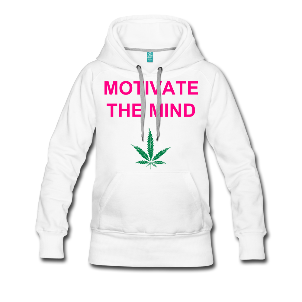 Women’s Premium Hoodie - white