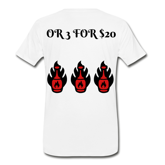 Men's Premium T-Shirt - white