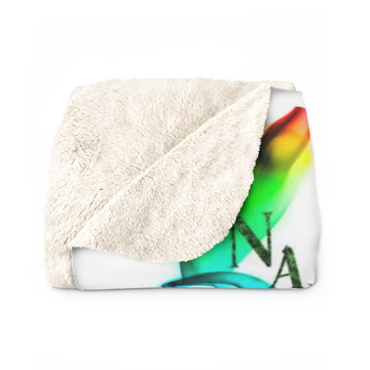 Cannabis For Fuel Sherpa Fleece Blanket