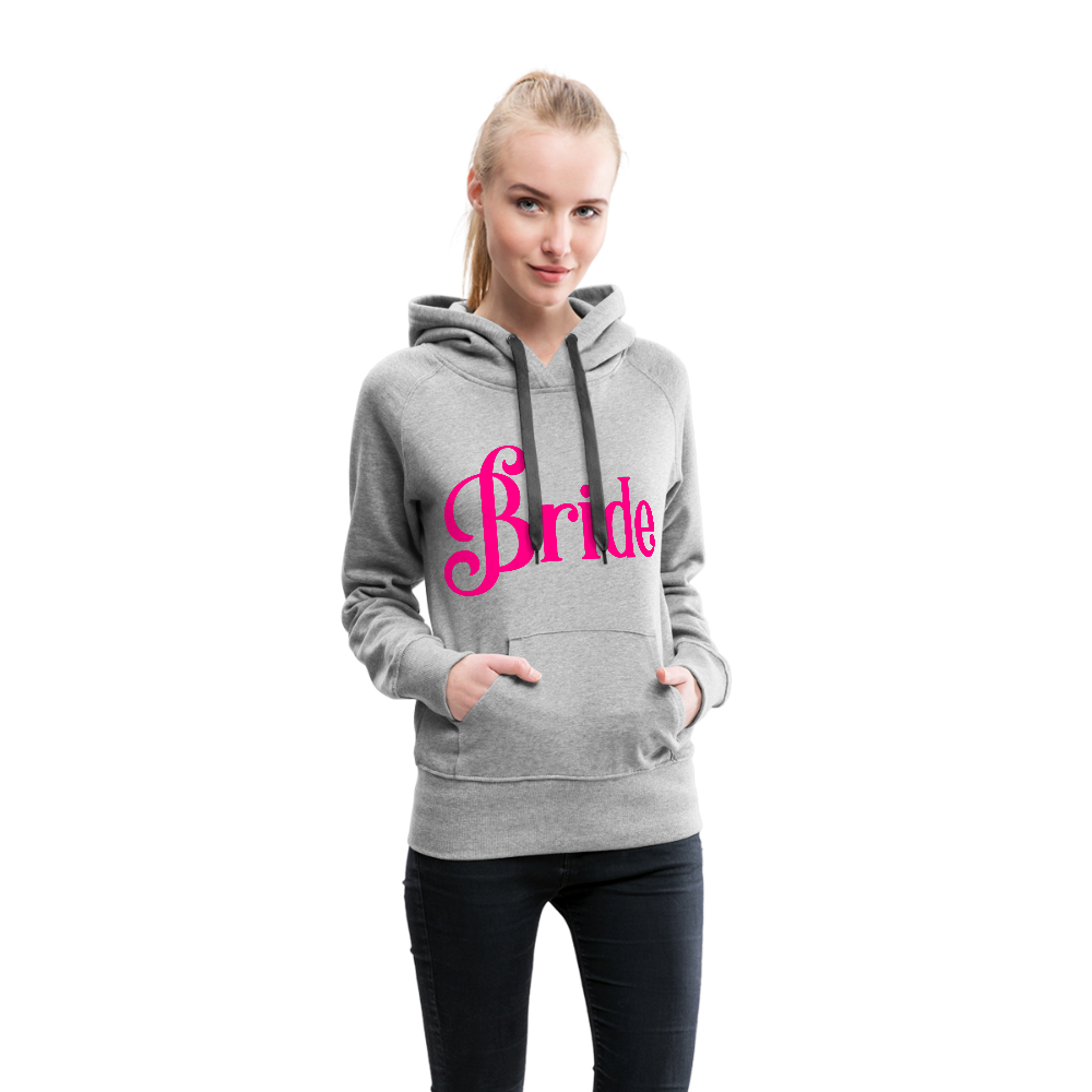 The Bride Hoodie - heather gray