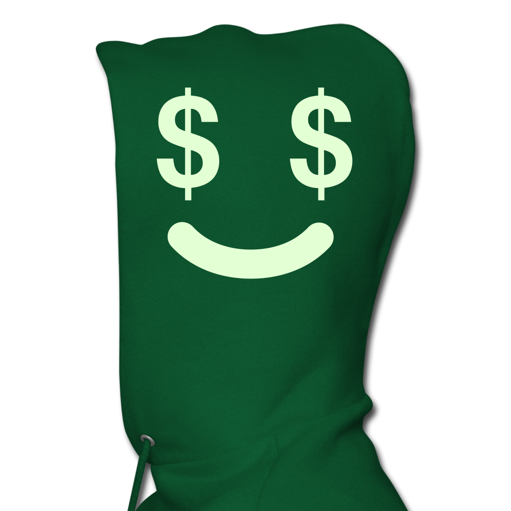 Stop Lacking And Start Stacking Money Men's Hoodie - forest green
