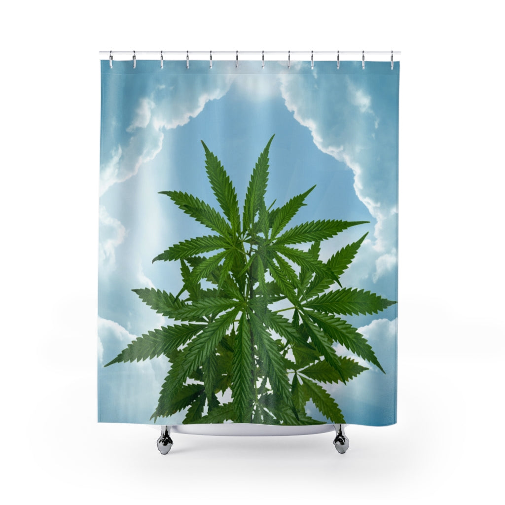 Cannabis Tra Le Nuvole Shower Curtain