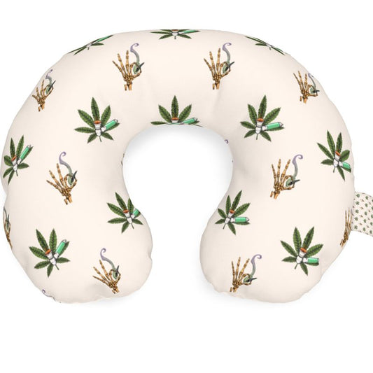 Pass That Cannabis Neck Pillow
