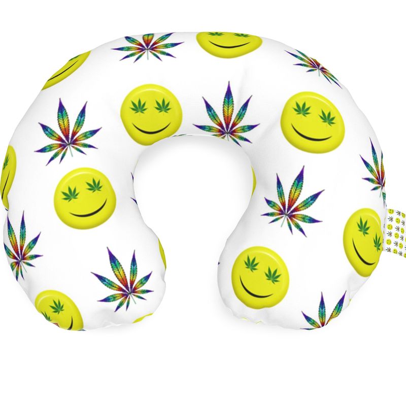 Faccina Cannabis Neck Pillow