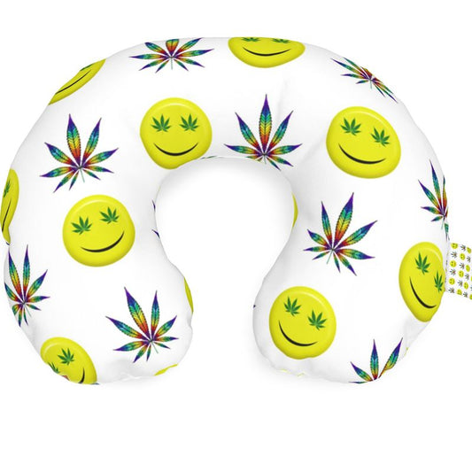 Faccina Cannabis Neck Pillow