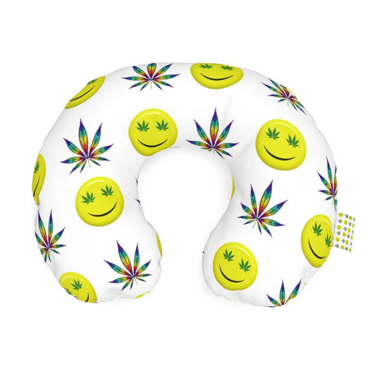 Faccina Cannabis Neck Pillow
