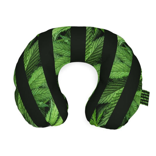 Il Suo Verde Cannabis Neck Pillow