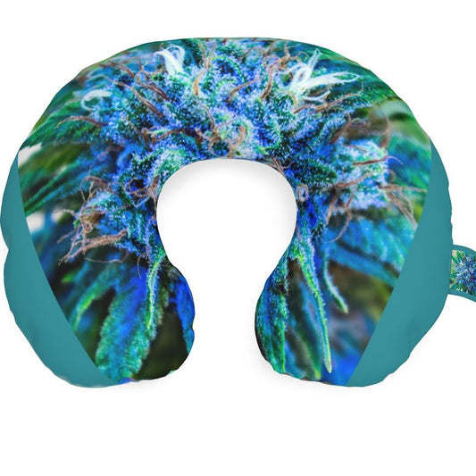 Catturare La Mia Attenzione Cannabis Neck Pillow