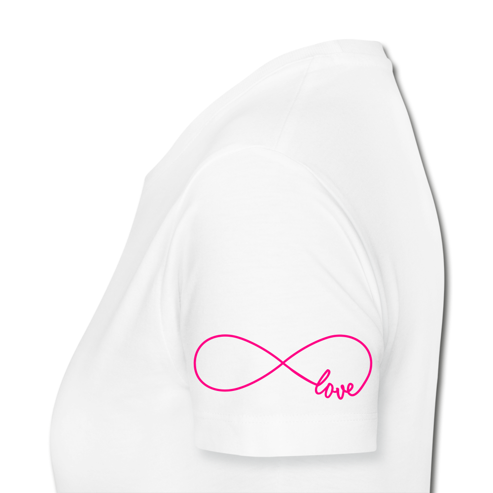 Bored binge-watch your kids Women’s Premium Organic T-Shirt - white