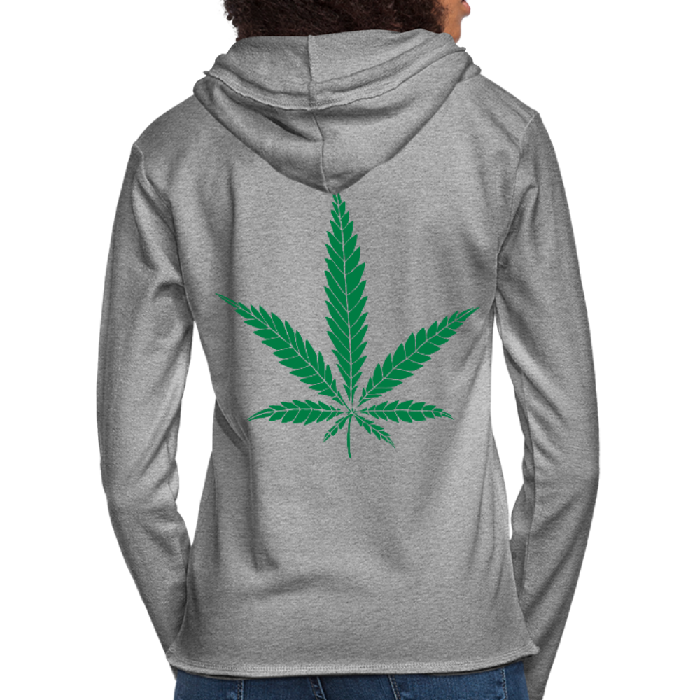 Unisex Lightweight Terry Hoodie - heather gray