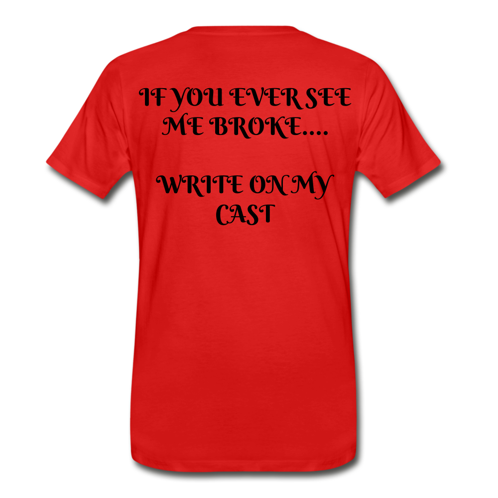 Men's Premium T-Shirt - red