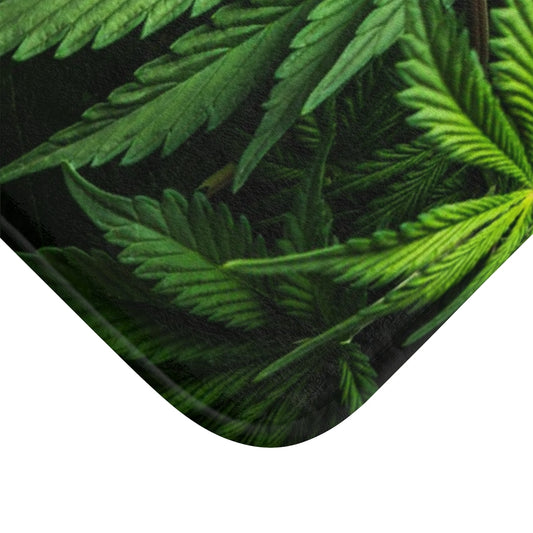 Cannabis Bath Mat