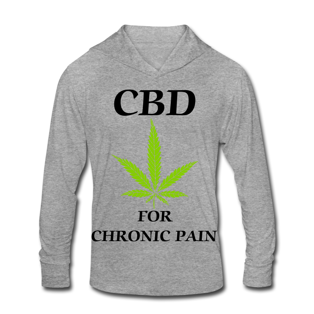 Unisex Tri-Blend Hoodie Shirt - heather gray