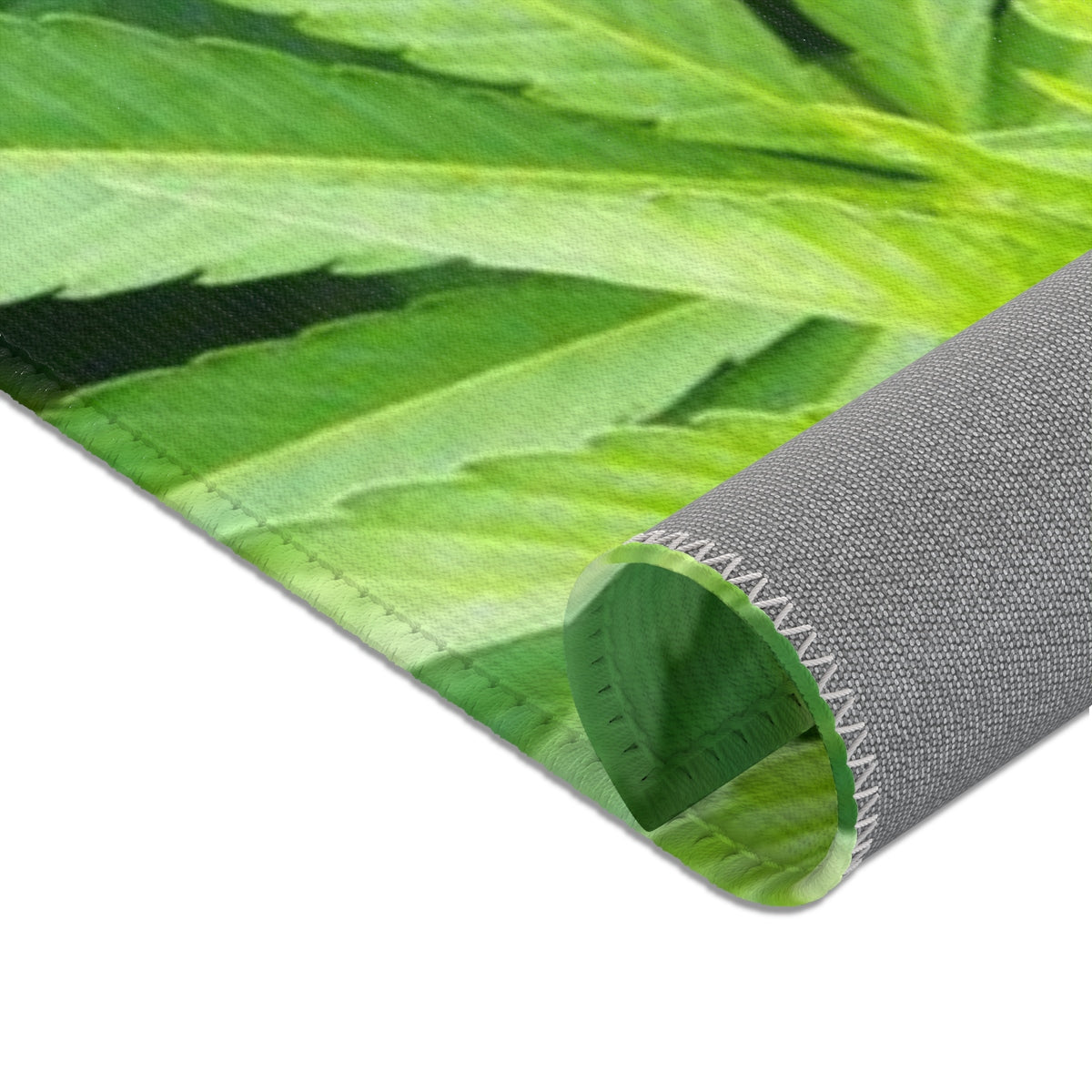 That Green Cannabis Area Rugs