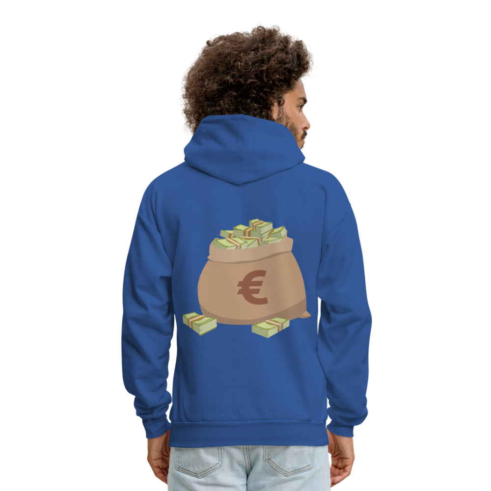 Stop Lacking And Start Stacking Money Men's Hoodie - royal blue