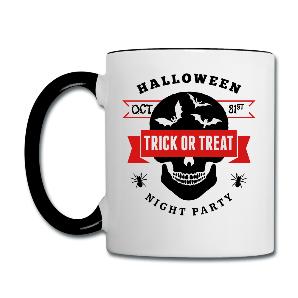 Contrast Coffee Mug - white/black
