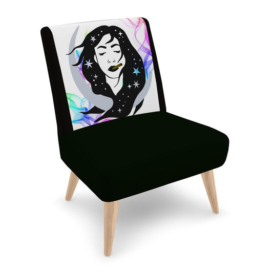 Smoking Pretty Cannabis Designer Chair