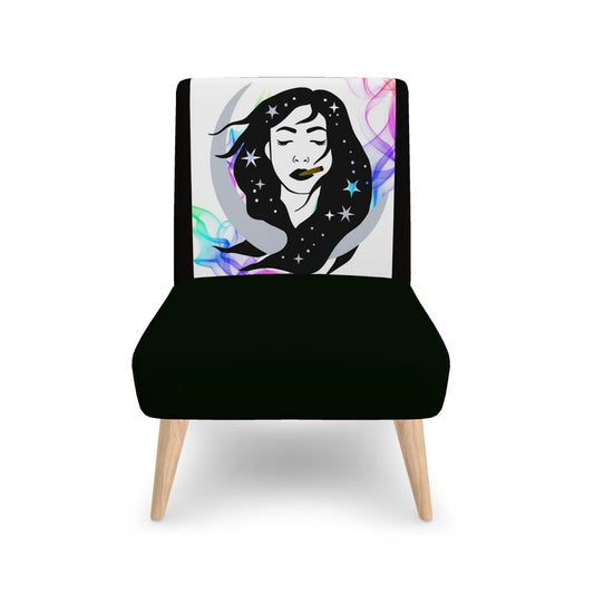 Smoking Pretty Cannabis Designer Chair