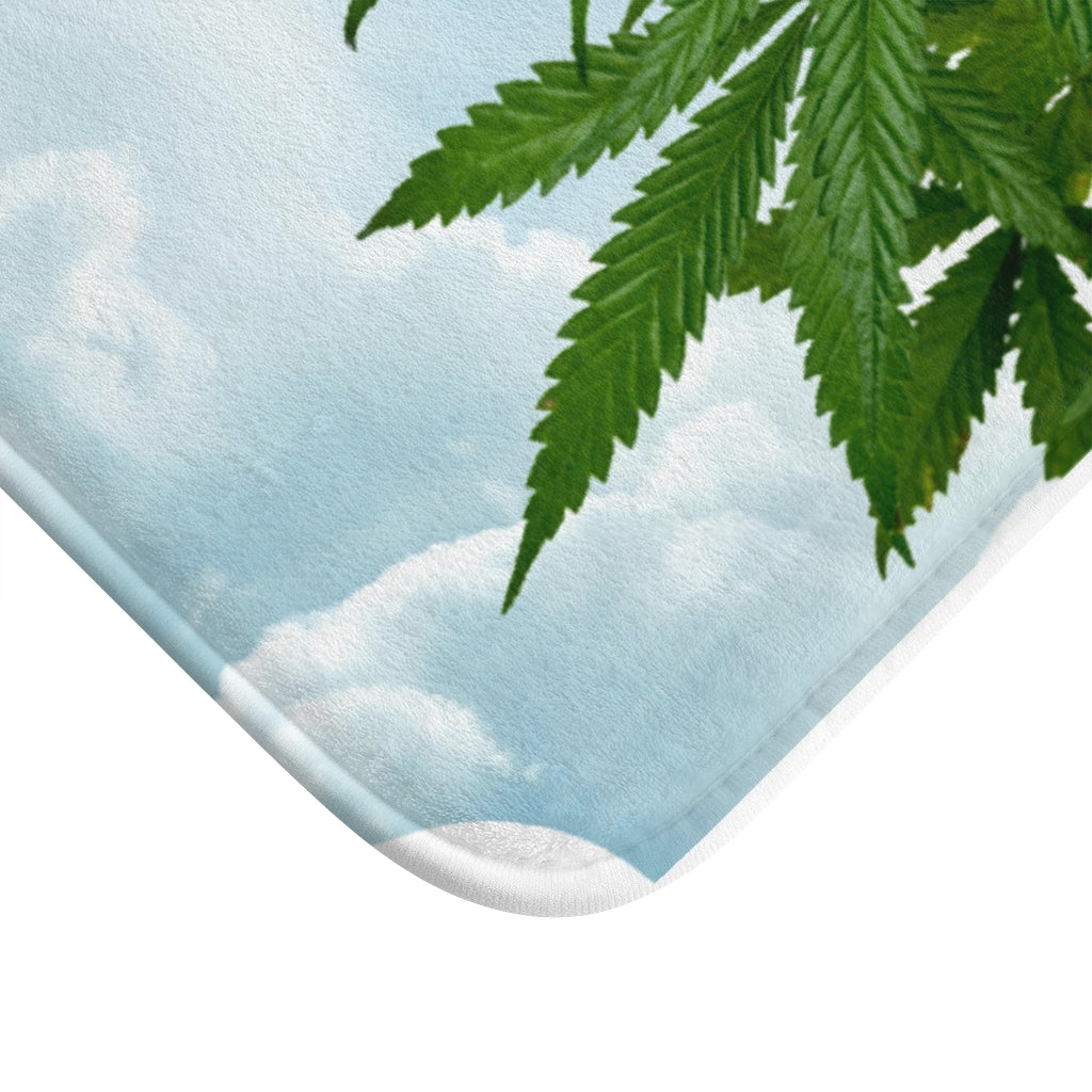 Cannabis Tra Le Nuvole Bath Mat