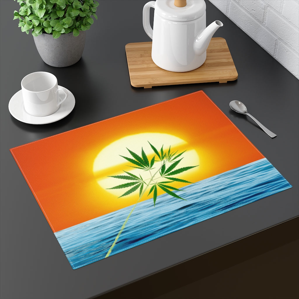 Un'alba Con La Cannabis Placemat