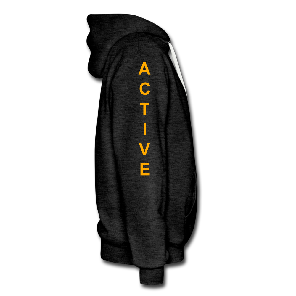 Men’s Premium Hoodie - charcoal gray