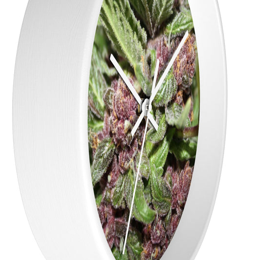Cannabis Nugs Wall Clock