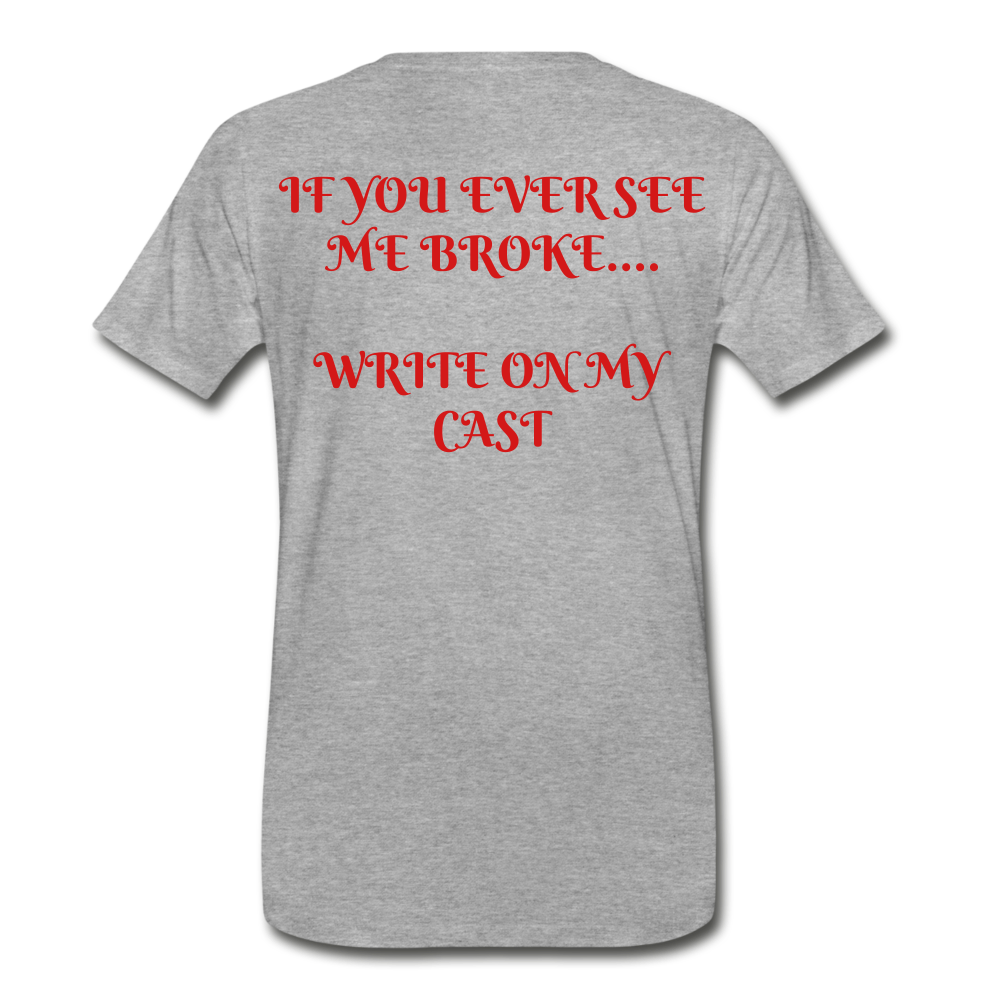 Men's Premium T-Shirt - heather gray